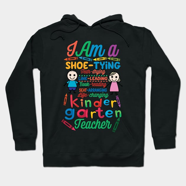 Teacher Kindergarten Teacher Hoodie by Shiva121